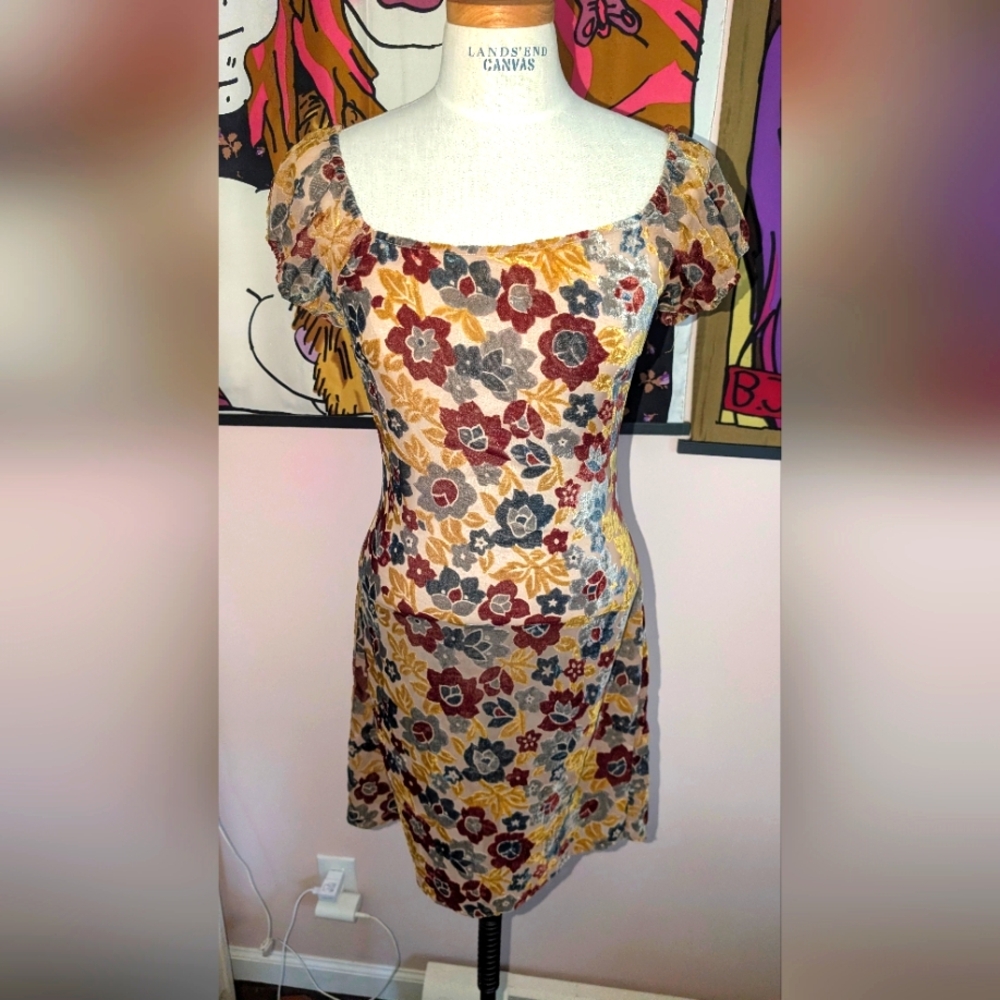 Betsey Johnson Vintage Black Label Babydoll Dress